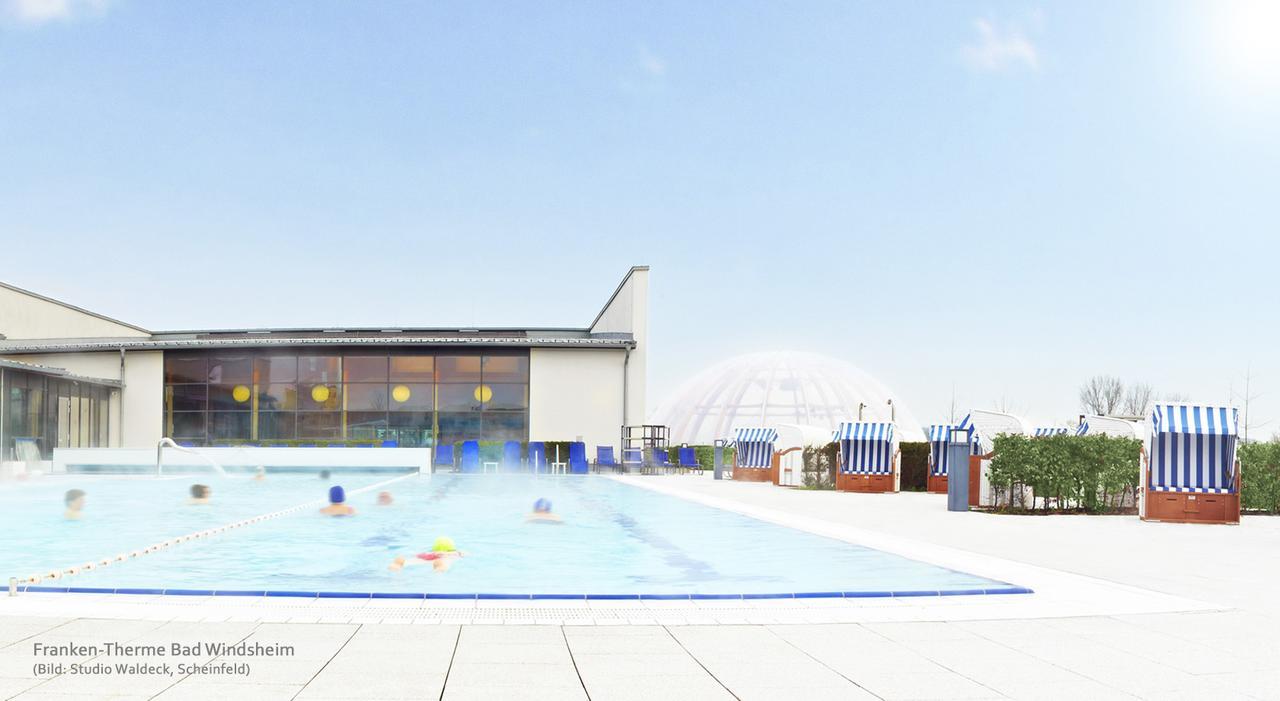 Vital Hotel An Der Therme Gmbh Bad Windsheim Luaran gambar